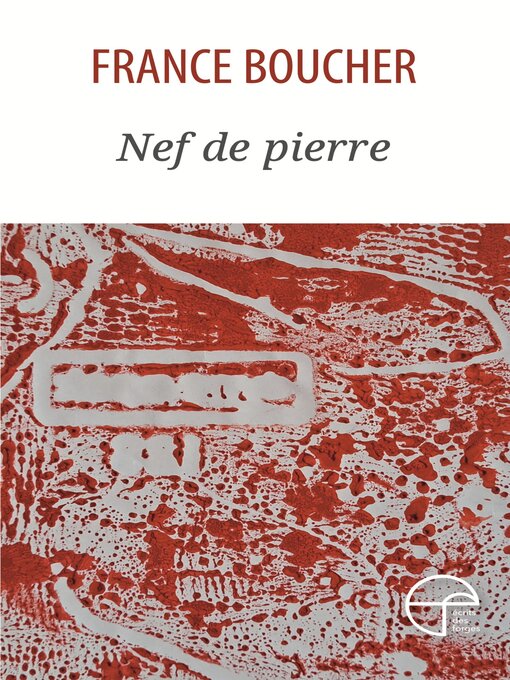 Title details for Nef de pierre by France Boucher - Wait list